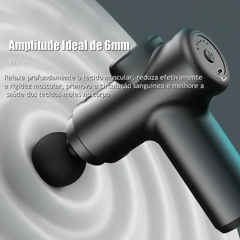 Mini Comfort Massager - Alívio Muscular em Qualquer Lugar!