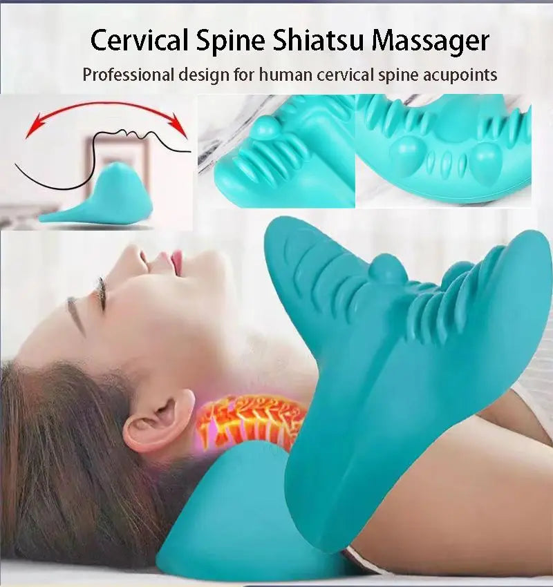 Travesseiro de Massagem para Pescoço: Alívio Instantâneo para Sua Dor Cervical!